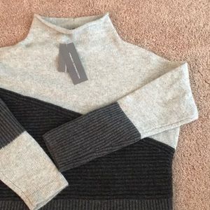 Grey turtle neck sweater